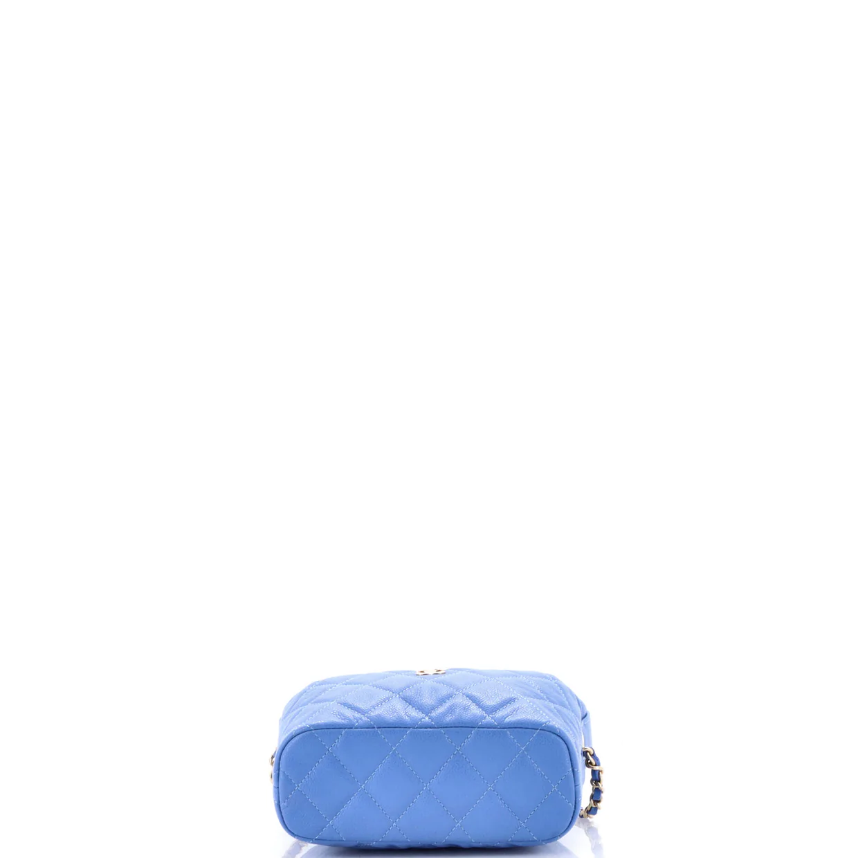 CC Hobo Clutch with Chain Quilted Caviar - Deep Luxury