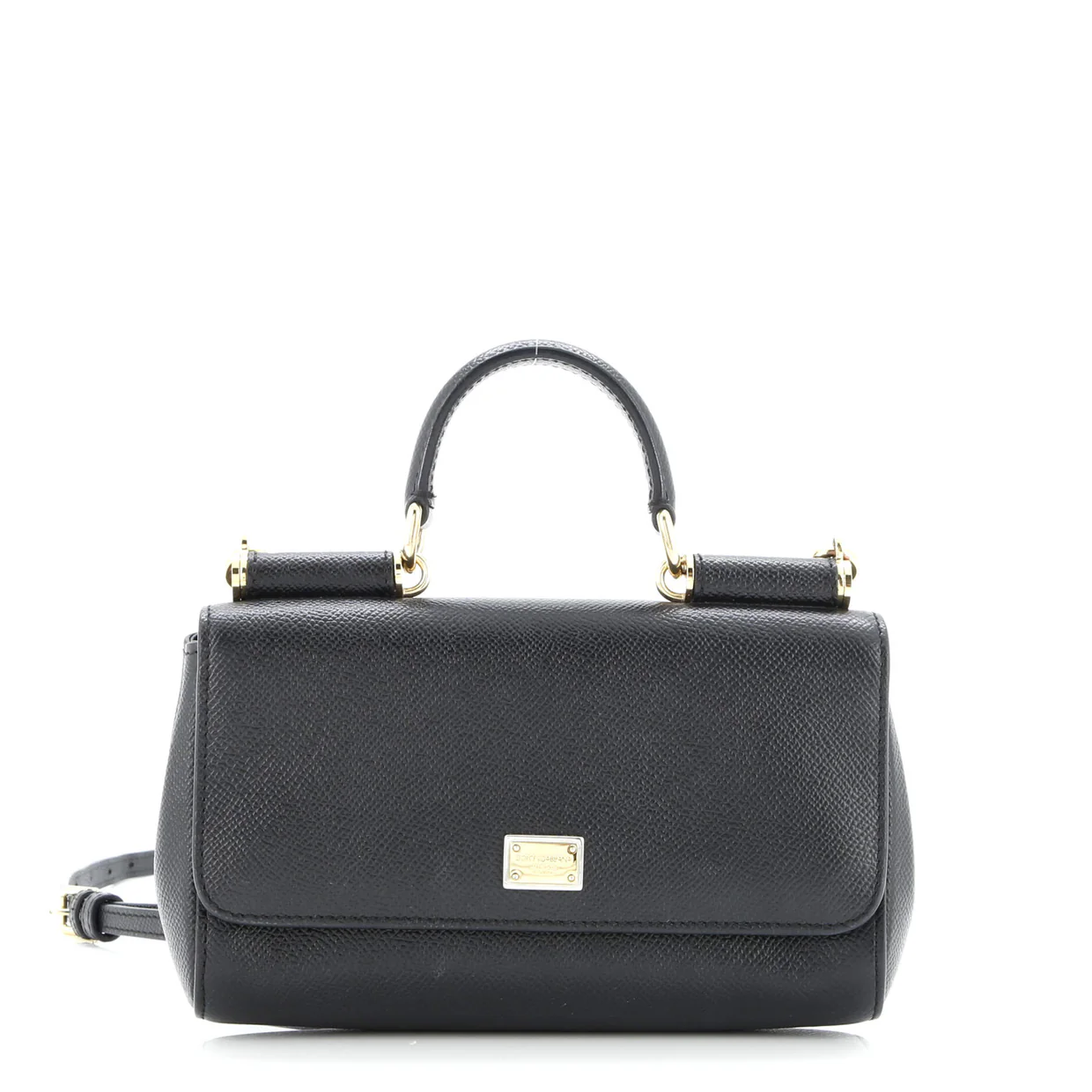 East West Miss Sicily Bag Leather Small - Deep Luxury