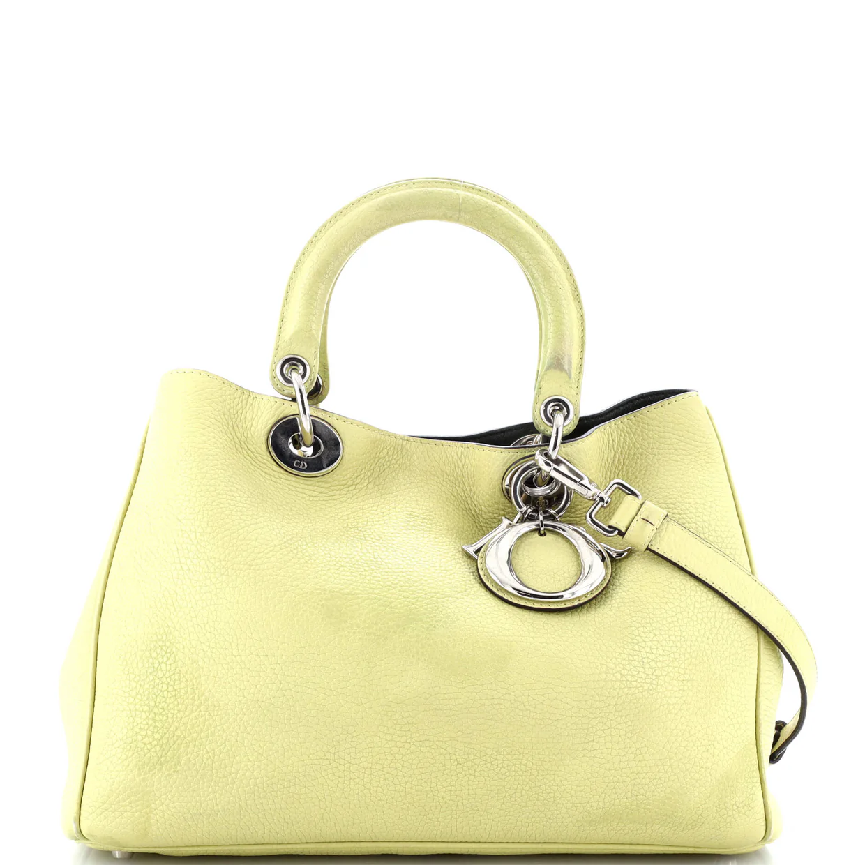 Diorissimo Tote Pebbled Leather Medium - Deep Luxury
