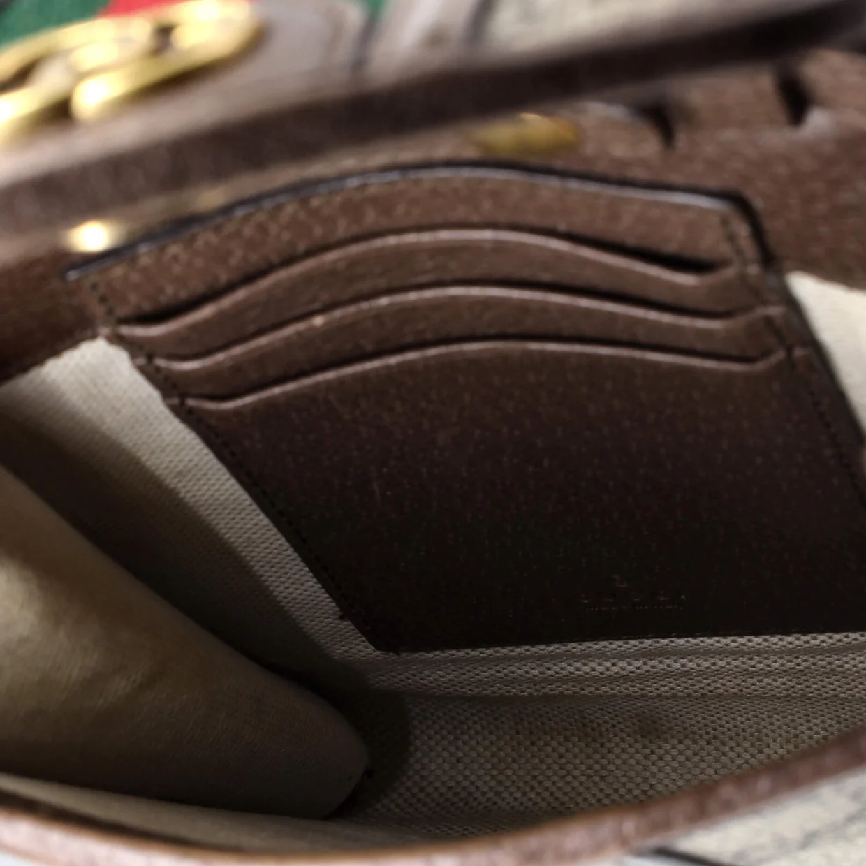 Ophidia Vertical Flap Crossbody Bag GG Coated Canvas Mini - Deep Luxury