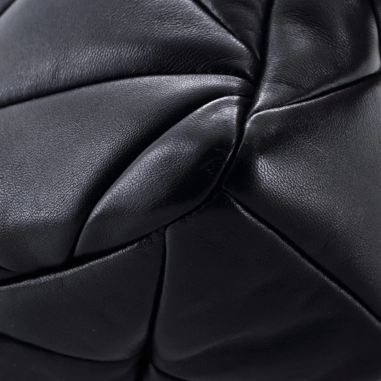 System Flap Shoulder Bag Quilted Nappa Leather Small - Deep Luxury
