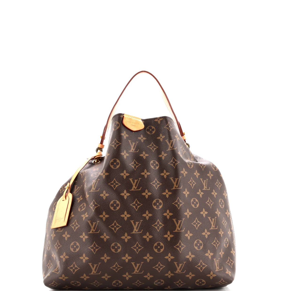 Graceful Handbag Monogram Canvas MM - Deep Luxury
