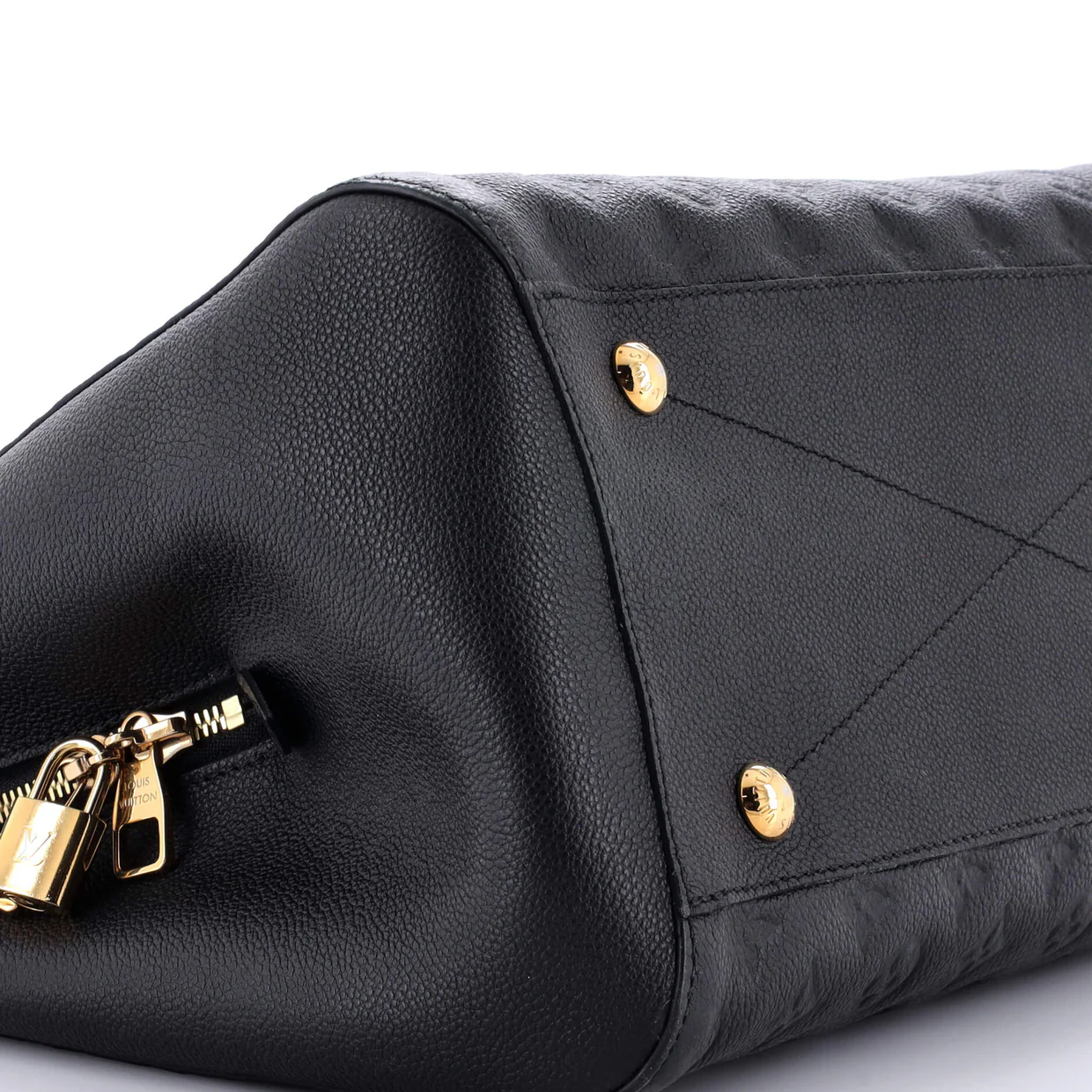 Montaigne Handbag Monogram Empreinte Leather GM - Deep Luxury