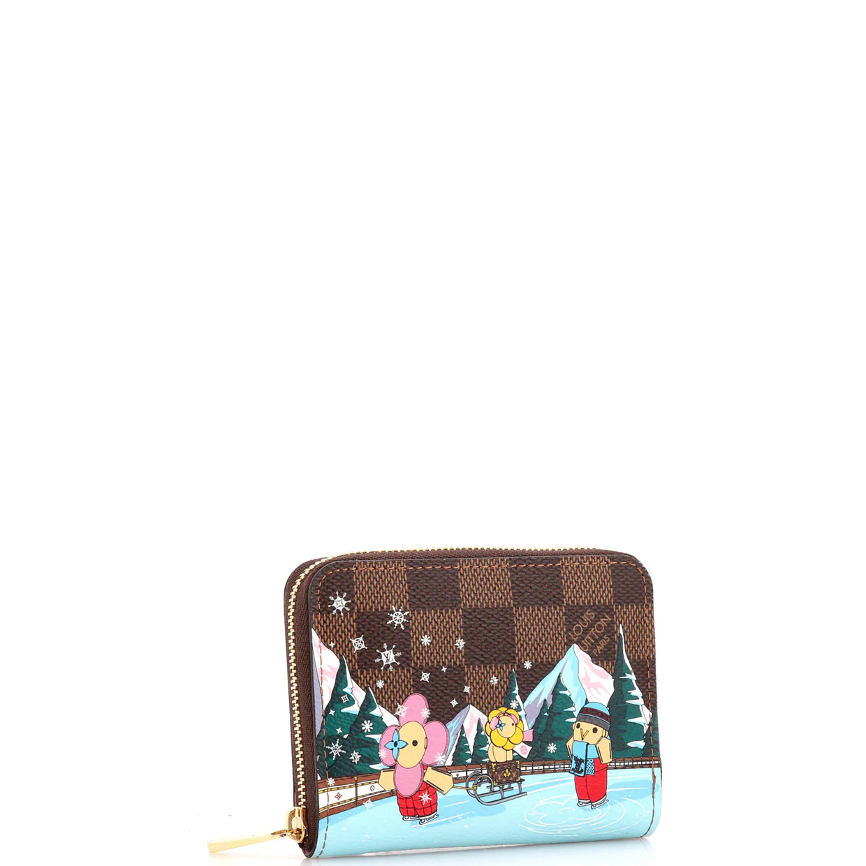 Zippy Coin Purse Limited Edition Vivienne Xmas Damier - Deep Luxury
