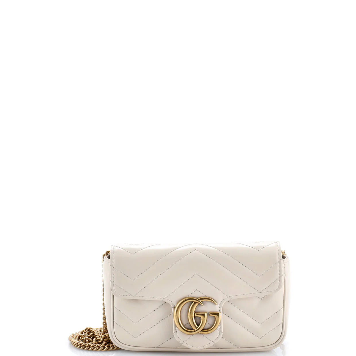 GG Marmont Flap Bag Matelasse Leather Super Mini - Deep Luxury