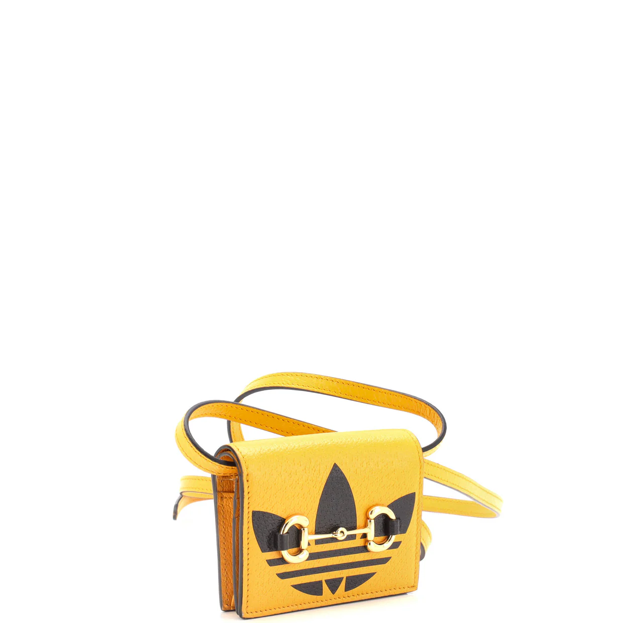 x adidas Horsebit Flap Card Case on Strap Leather - Deep Luxury