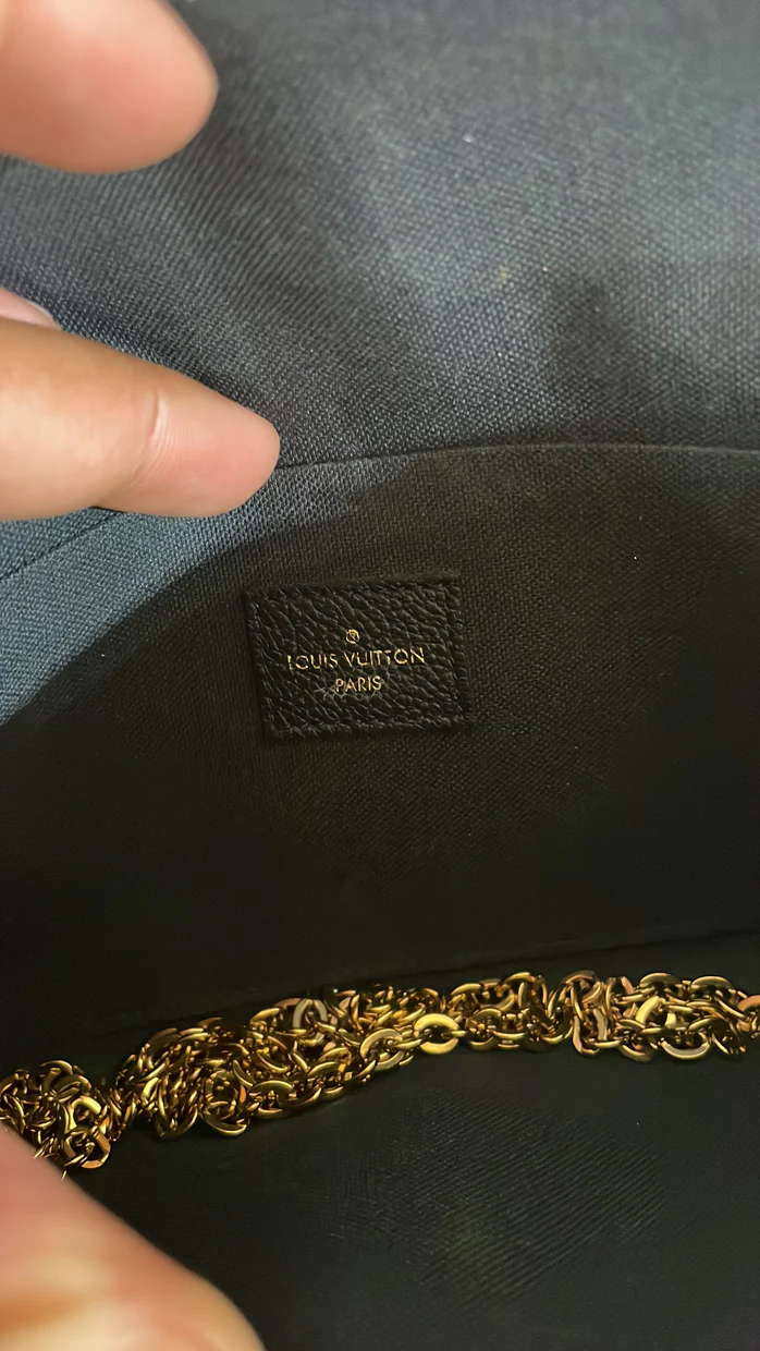 Felicie Pochette Monogram Empreinte Leather - Deep Luxury