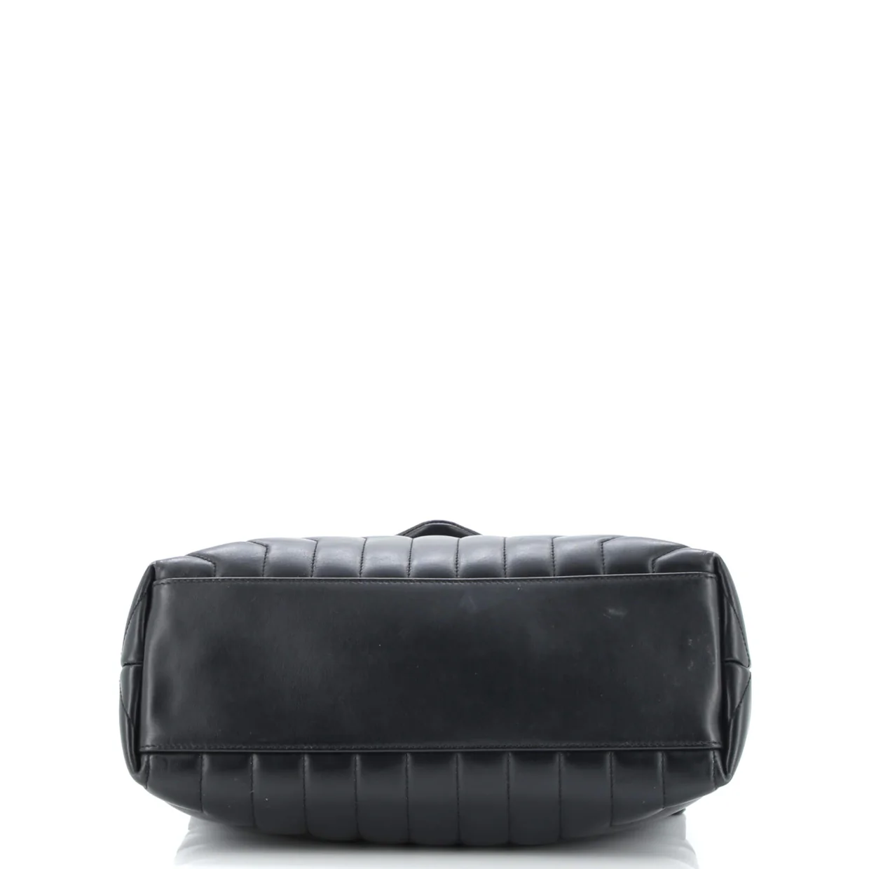 Loulou Shoulder Bag Matelasse Chevron Leather Medium - Deep Luxury