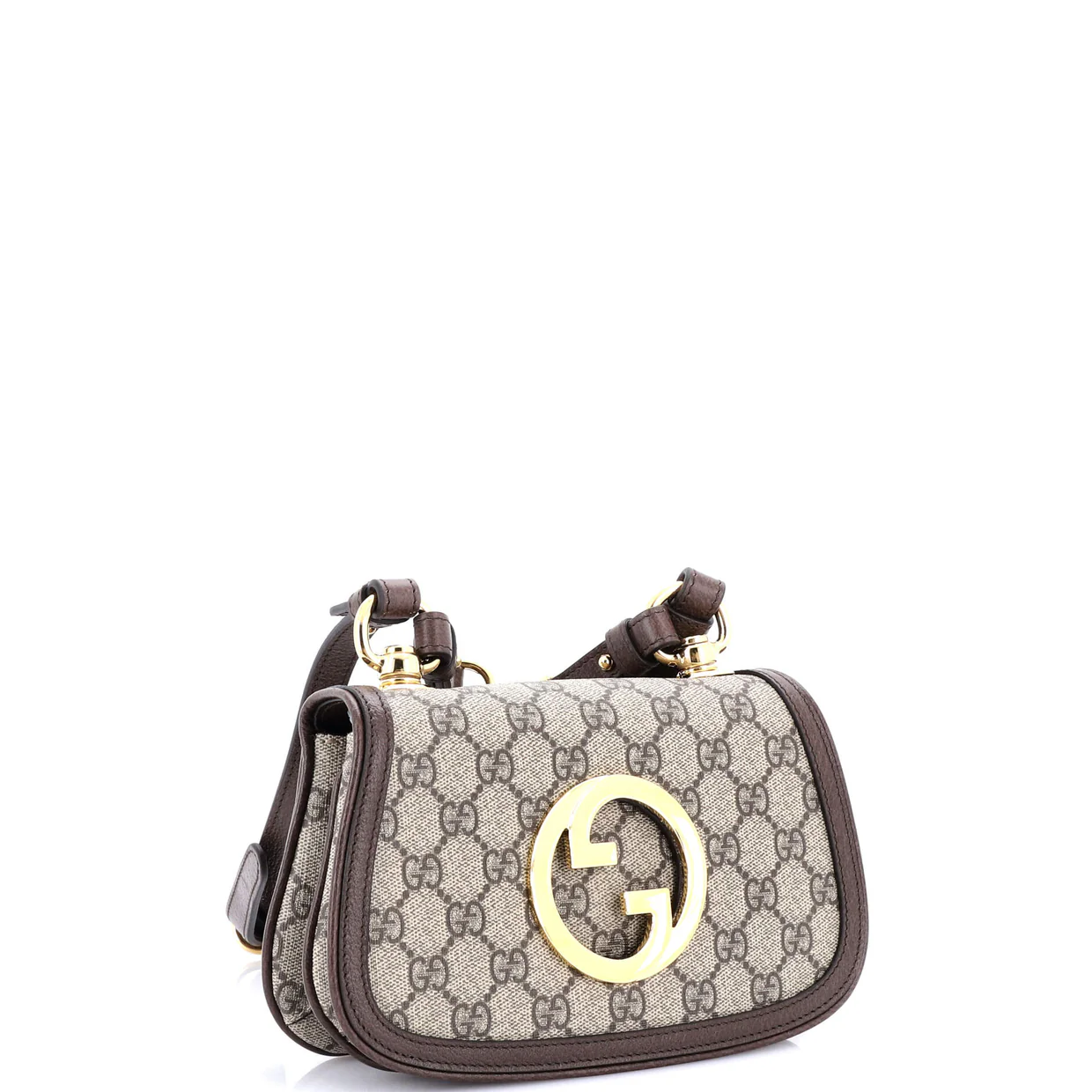 Blondie NM Flap Bag GG Coated Canvas Mini - Deep Luxury