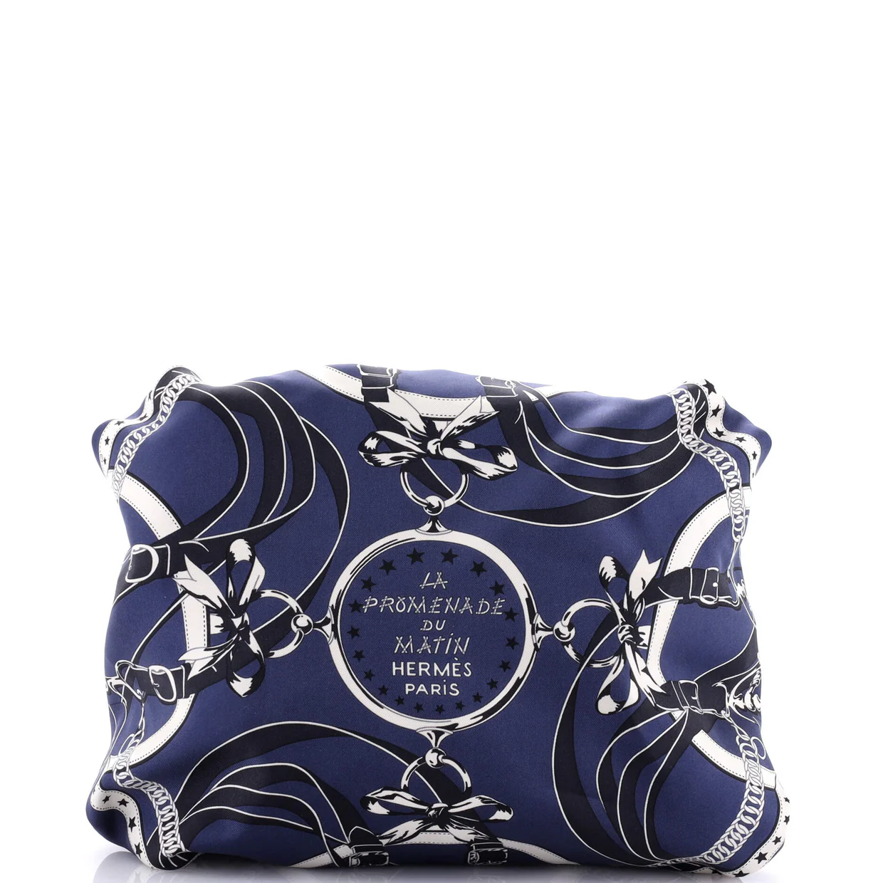Balusoie Bag Printed Silk and Leather - Deep Luxury