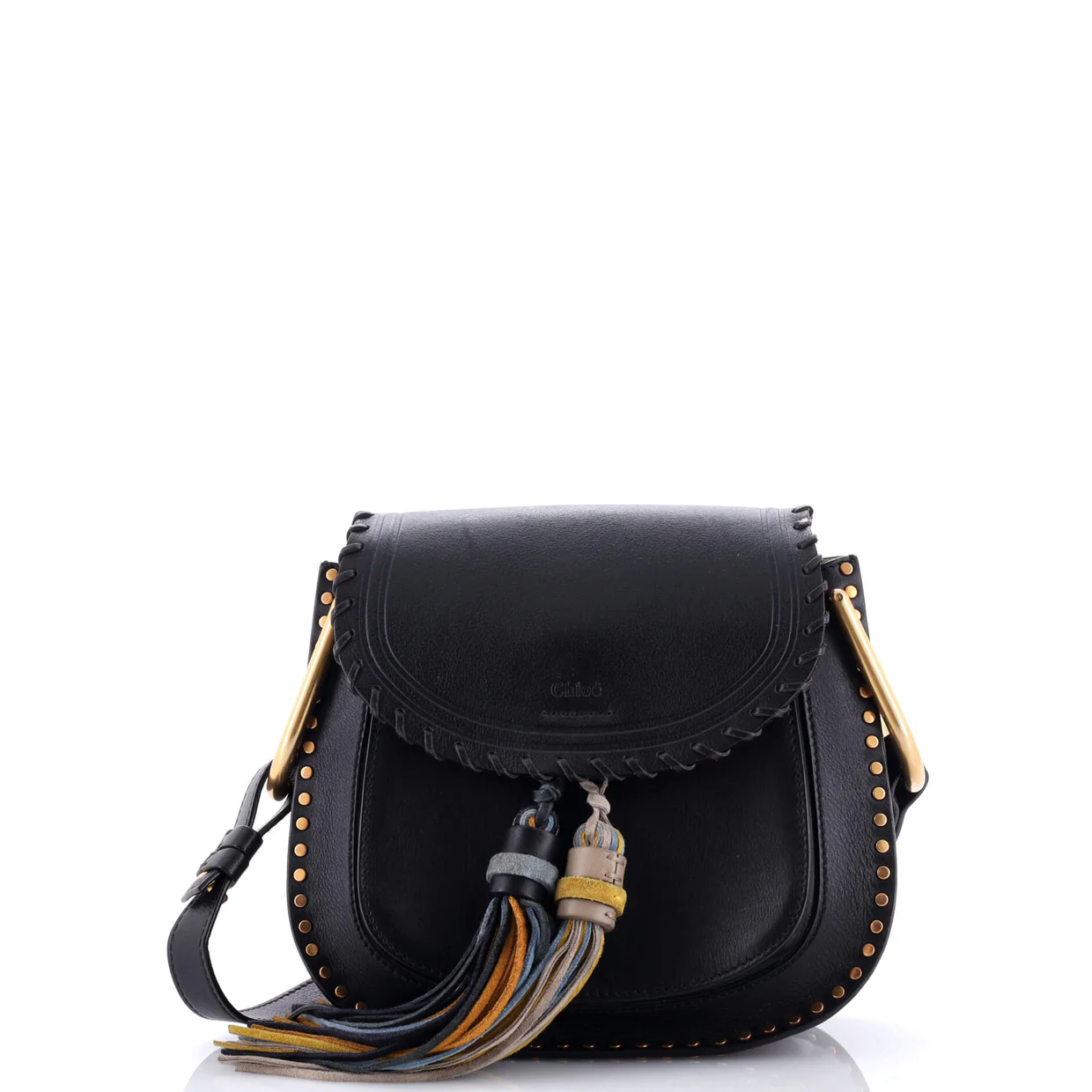 Hudson Handbag Leather Small - Deep Luxury