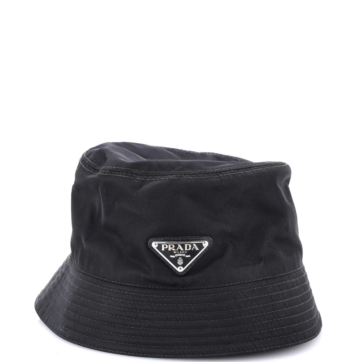 Logo Bucket Hat Printed Re-Nylon - Deep Luxury