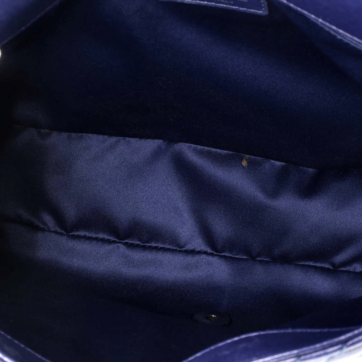 CC Crossing Flap Bag Chevron Lambskin Large - Deep Luxury