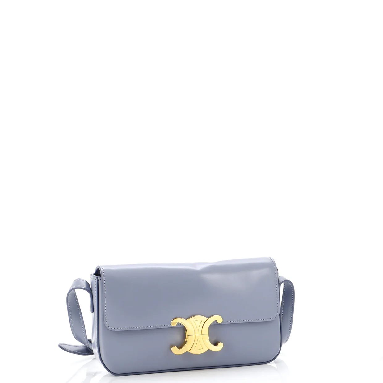 Triomphe East-West Shoulder Bag Smooth Calfskin - Deep Luxury