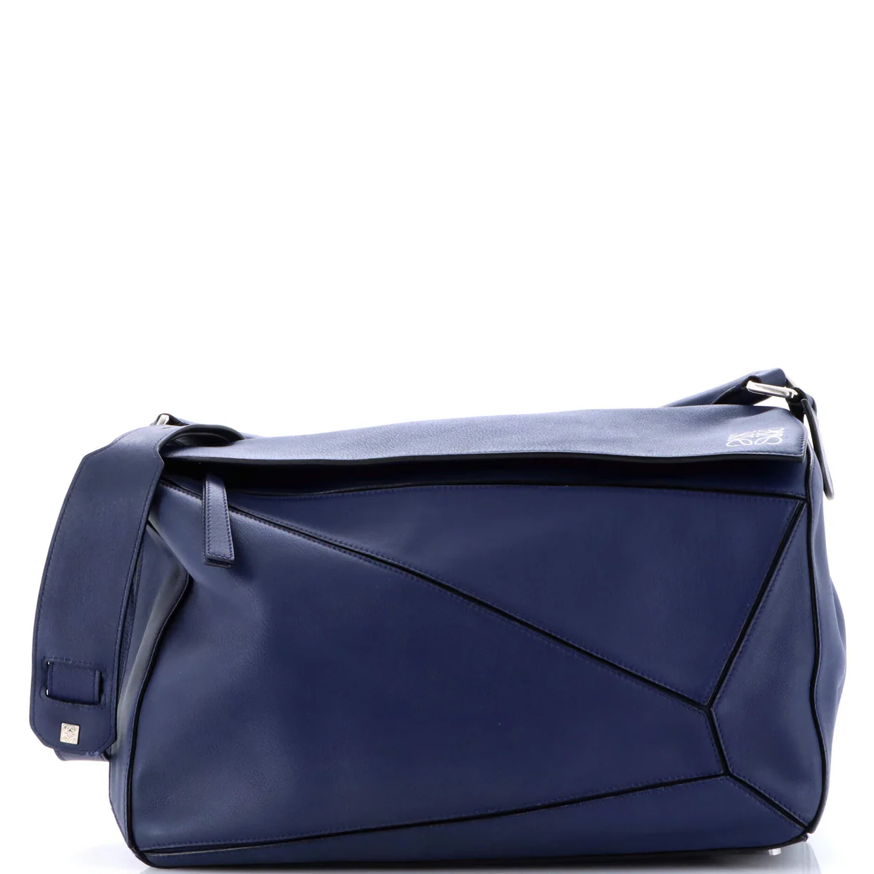 Puzzle Bag Leather Large - Deep Luxury