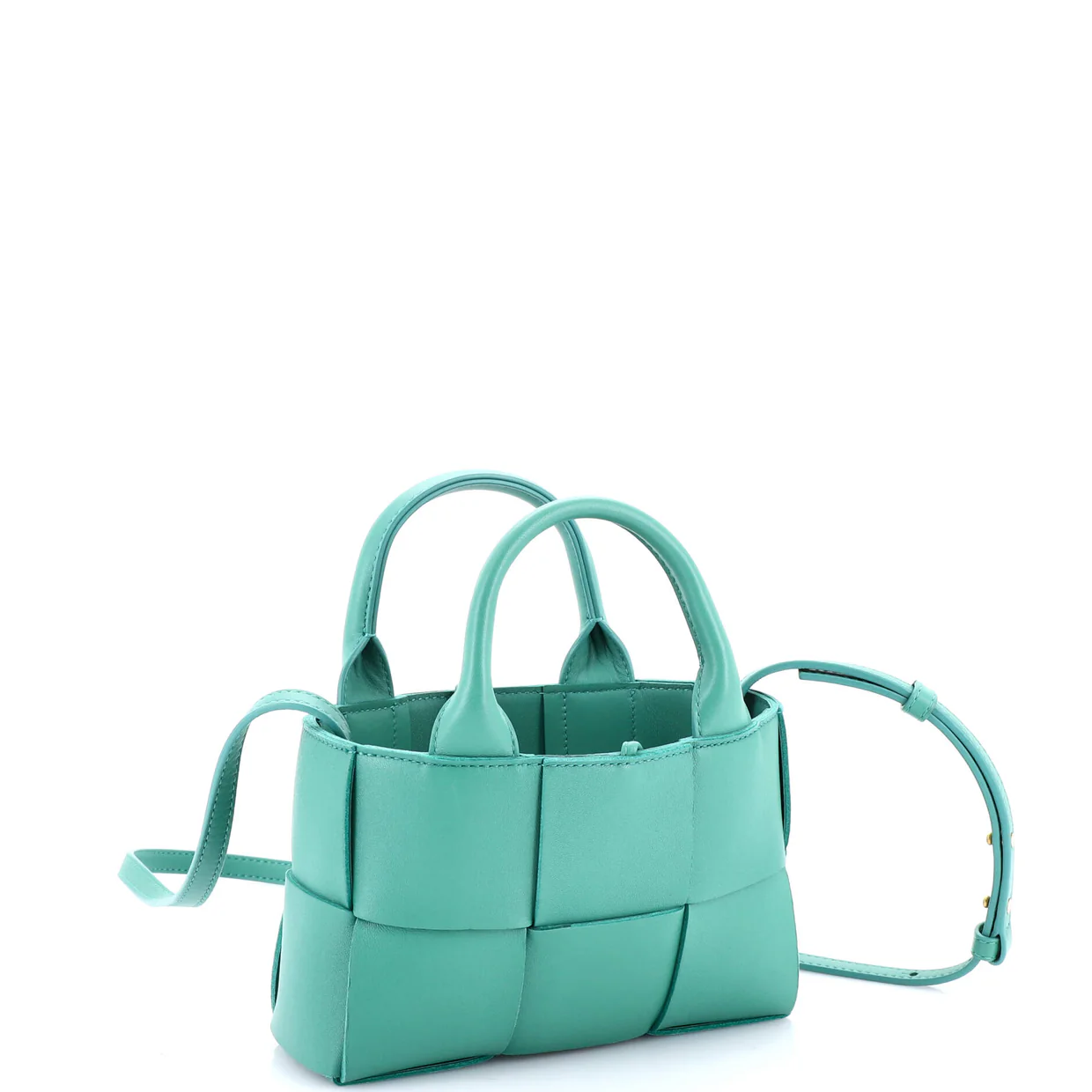 Arco Tote Maxi Intrecciato Leather Candy - Deep Luxury