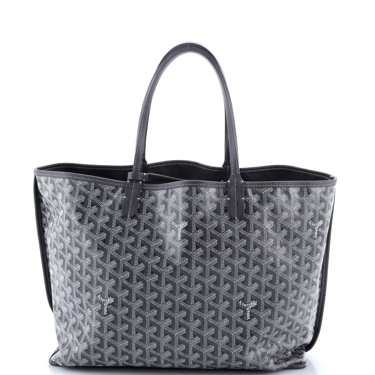 Anjou Reversible Tote Coated Canvas PM - Deep Luxury