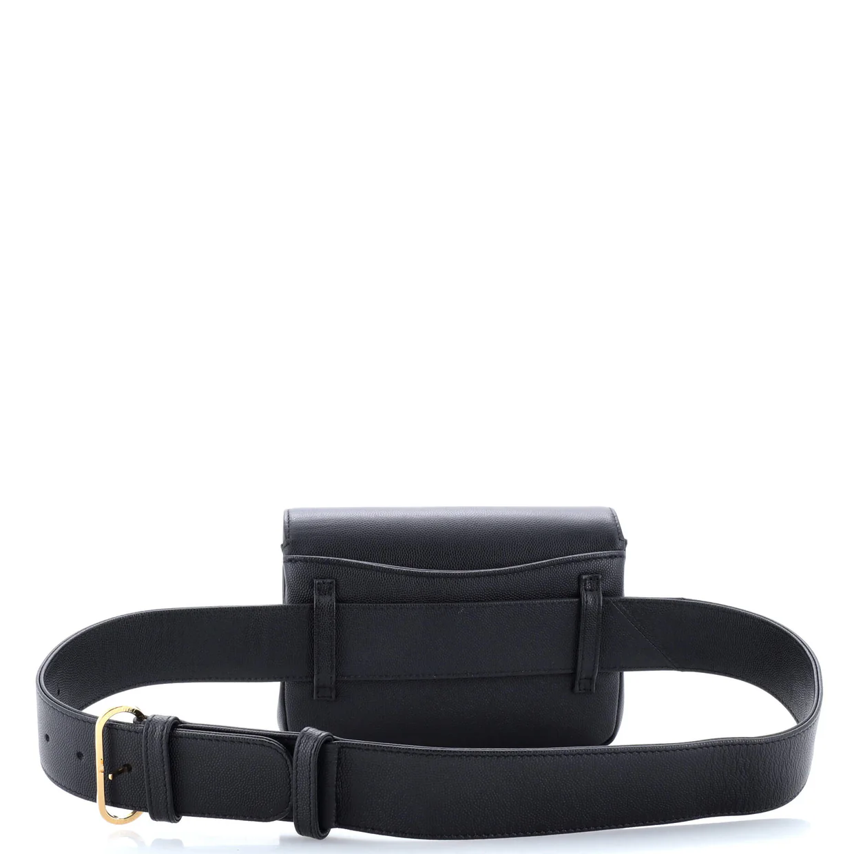 Captain Gold Waist Bag Embroidered Caviar Medium - Deep Luxury