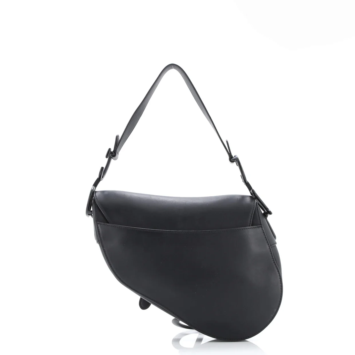 Ultra Matte Saddle Handbag Leather Medium - Deep Luxury