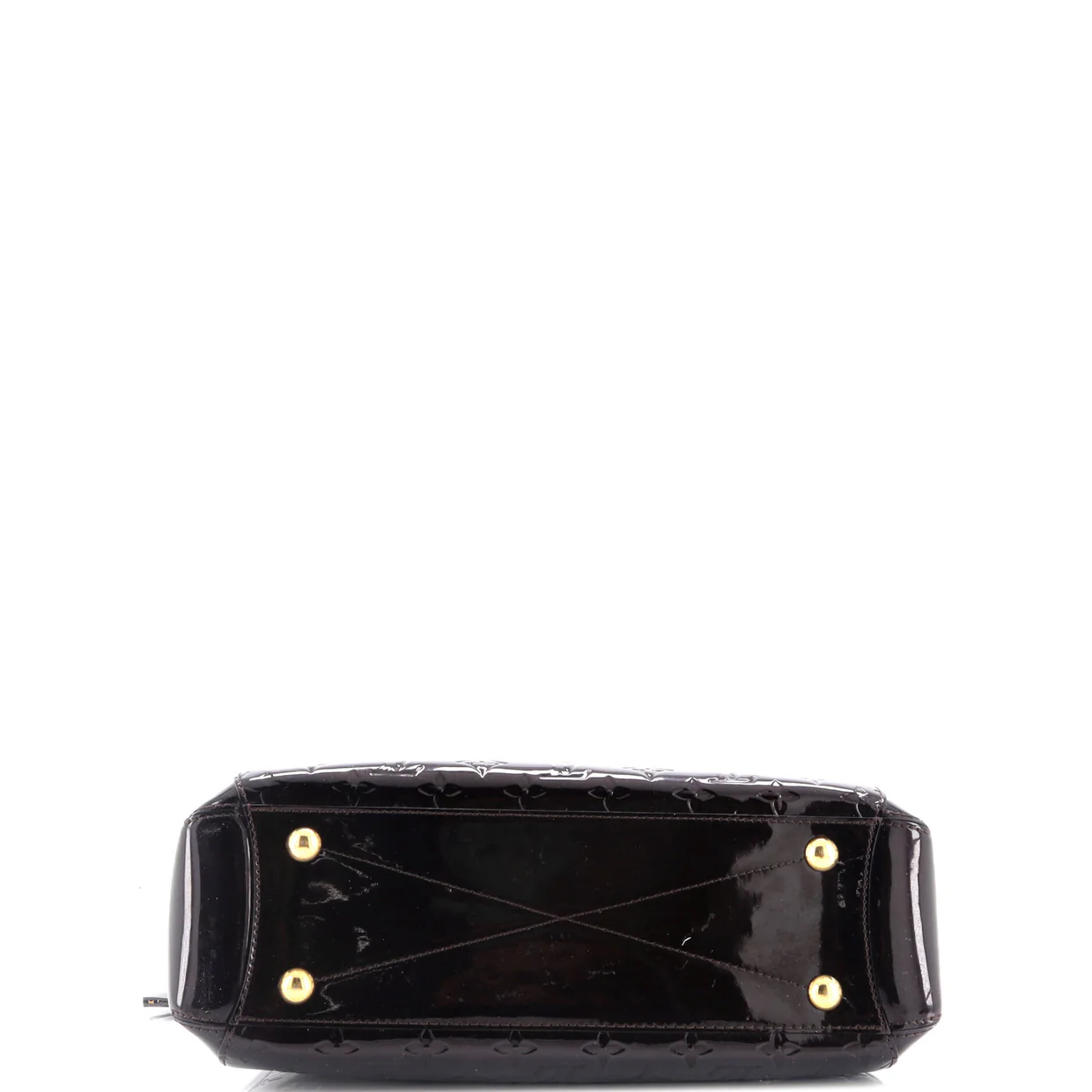 Montaigne Handbag Monogram Vernis MM - Deep Luxury