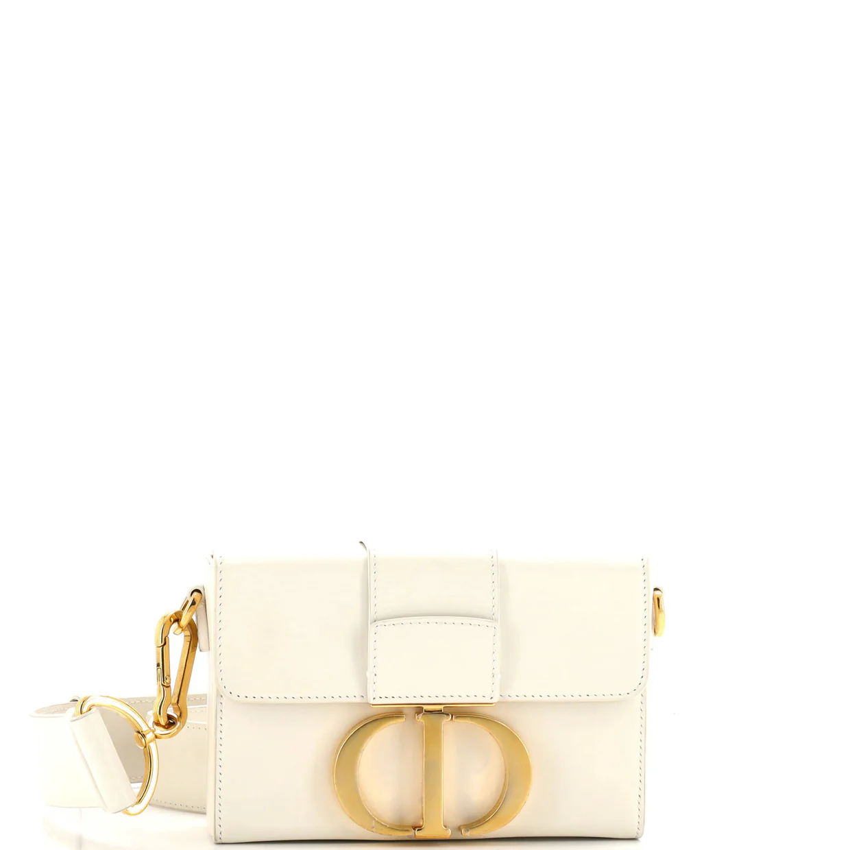 30 Montaigne Box Bag Leather - Deep Luxury