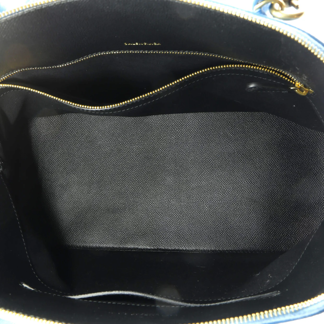 Logo Ville Bag Leather Medium - Deep Luxury