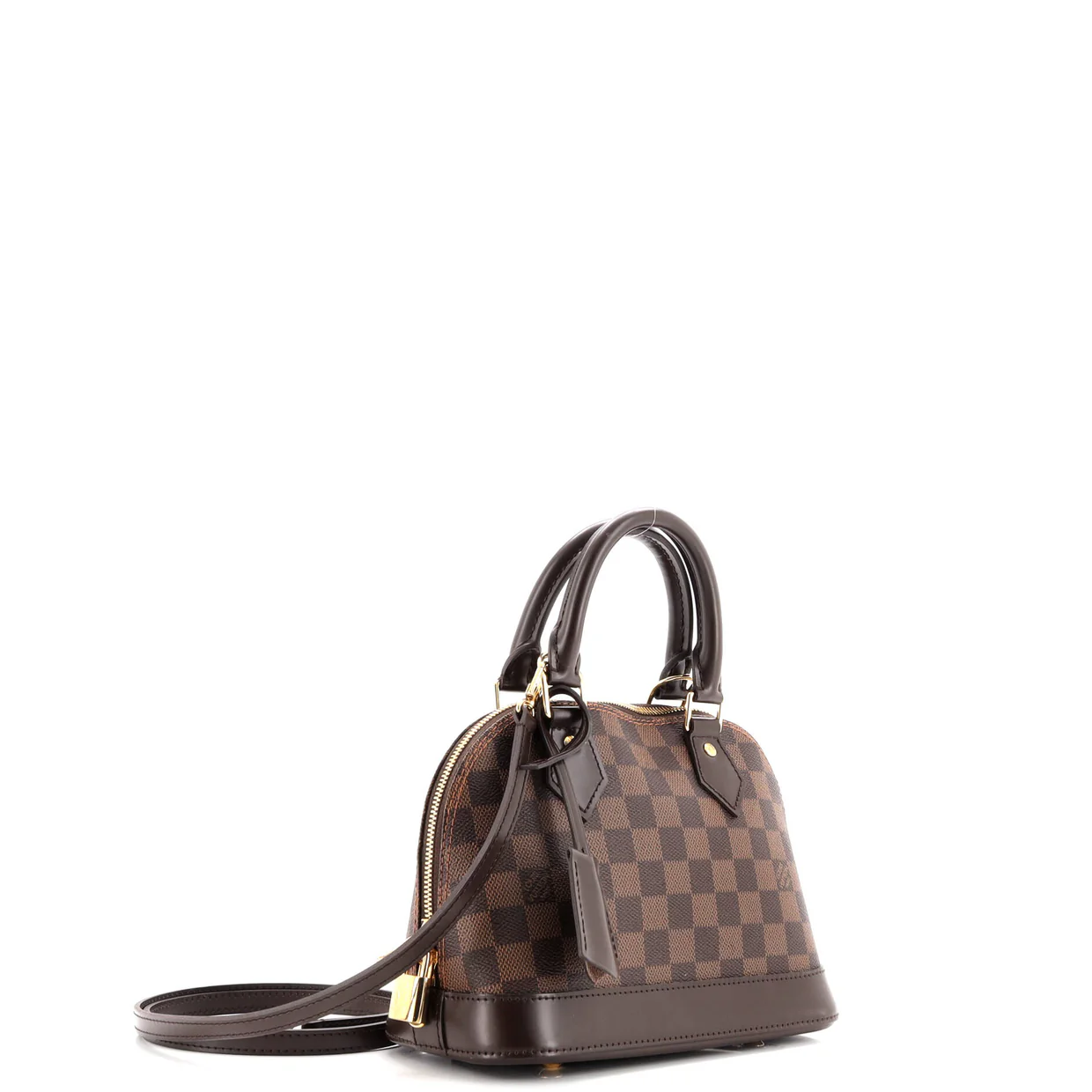 Alma Handbag Damier BB - Deep Luxury