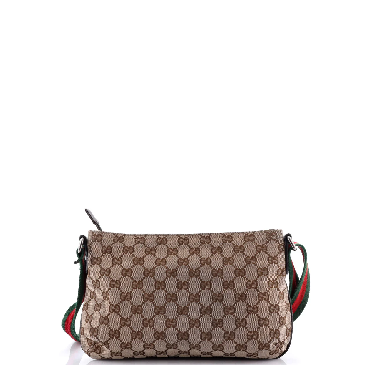 Web Strap Messenger Bag GG Canvas Small - Deep Luxury