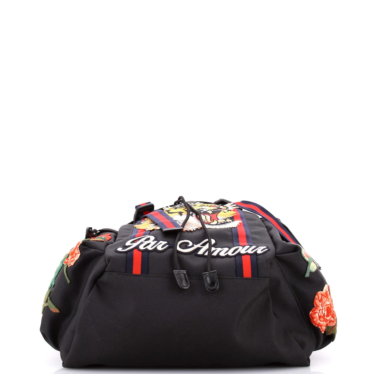 Techpack Backpack Embroidered Techno Canvas Small - Deep Luxury