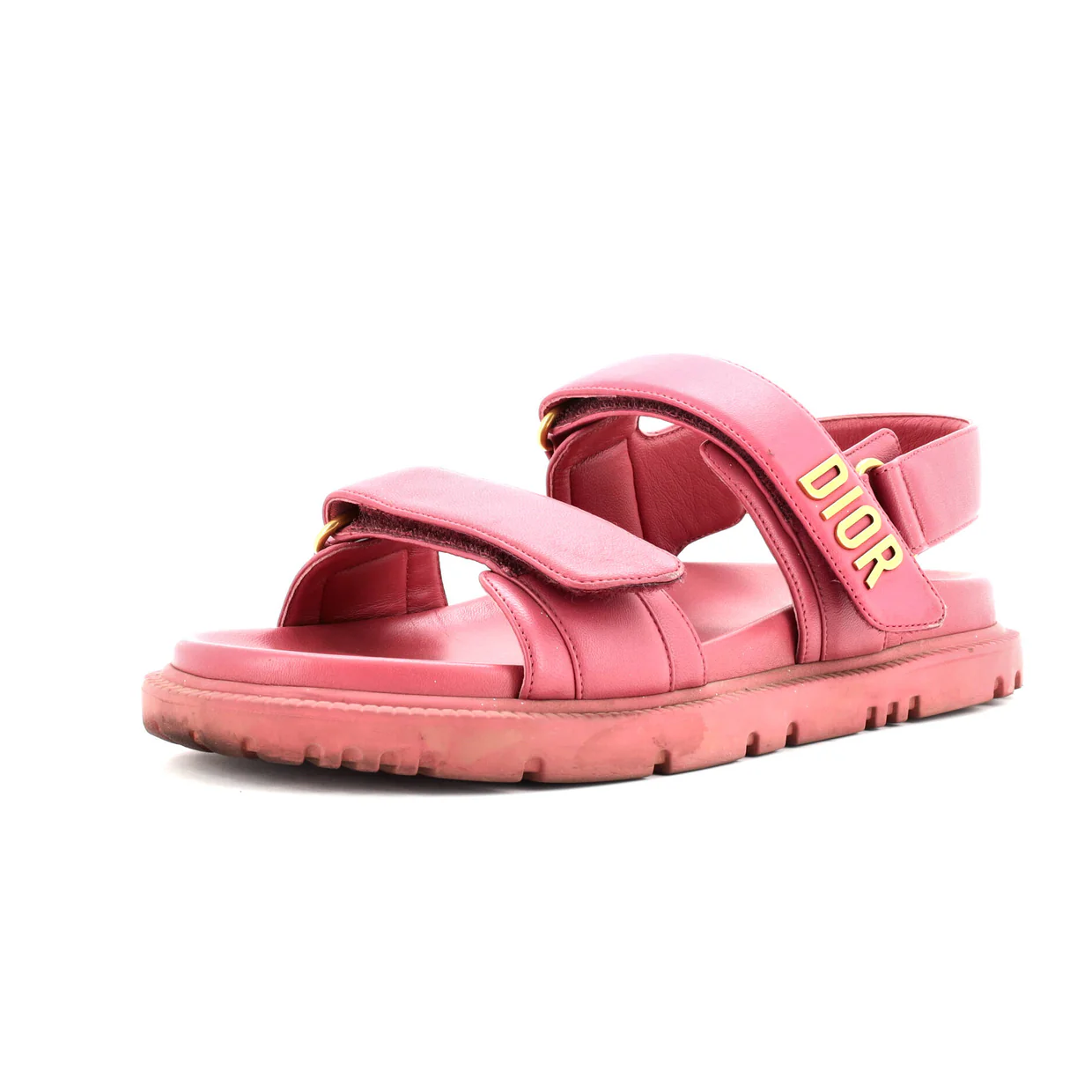 Women's DiorAct Sandals Leather - Deep Luxury