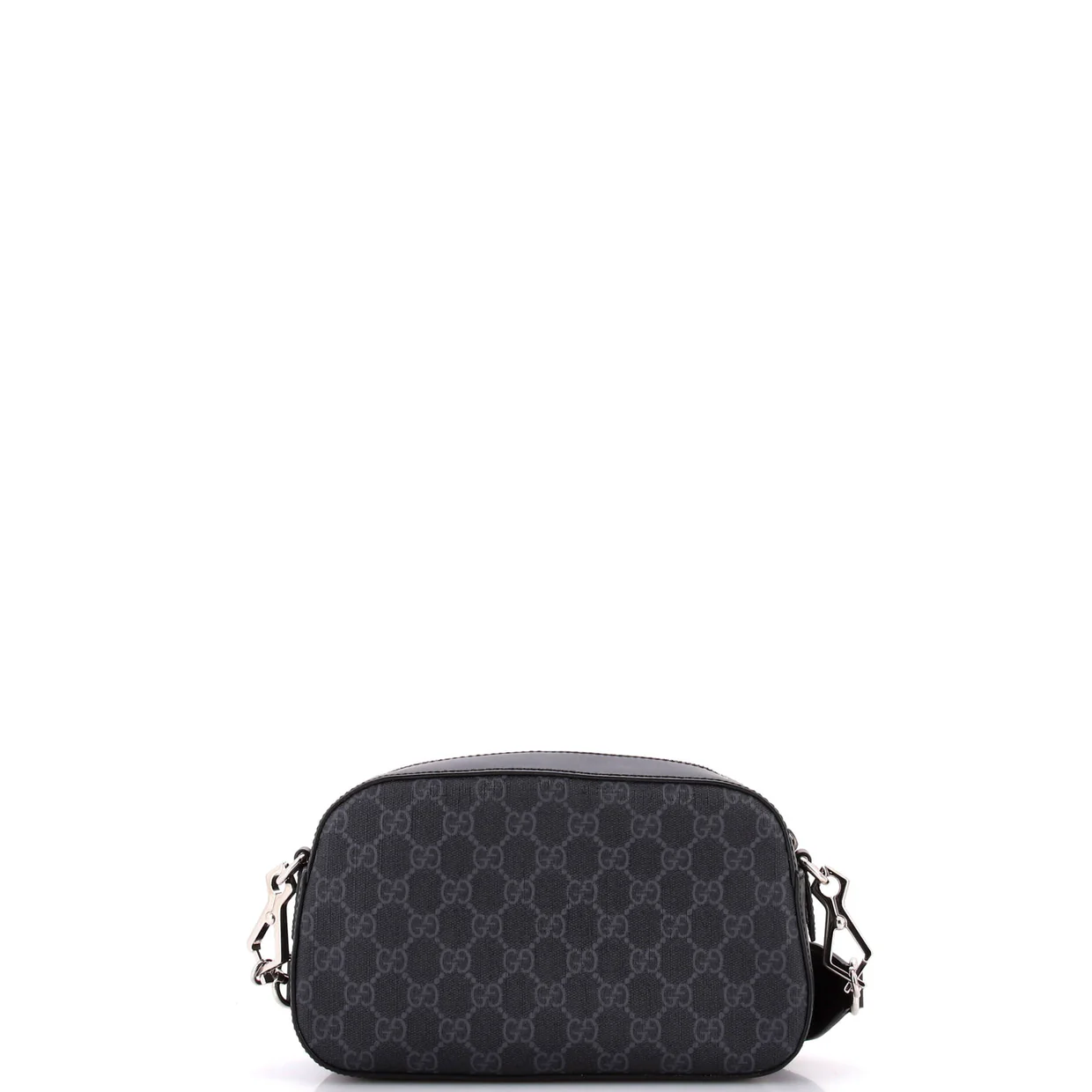 Web Camera Shoulder Bag GG Coated Canvas Small - Deep Luxury