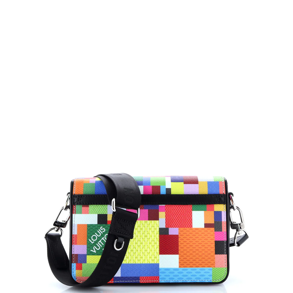 Studio Messenger Bag Limited Edition Multicolor Damier Graphite 3D - Deep Luxury