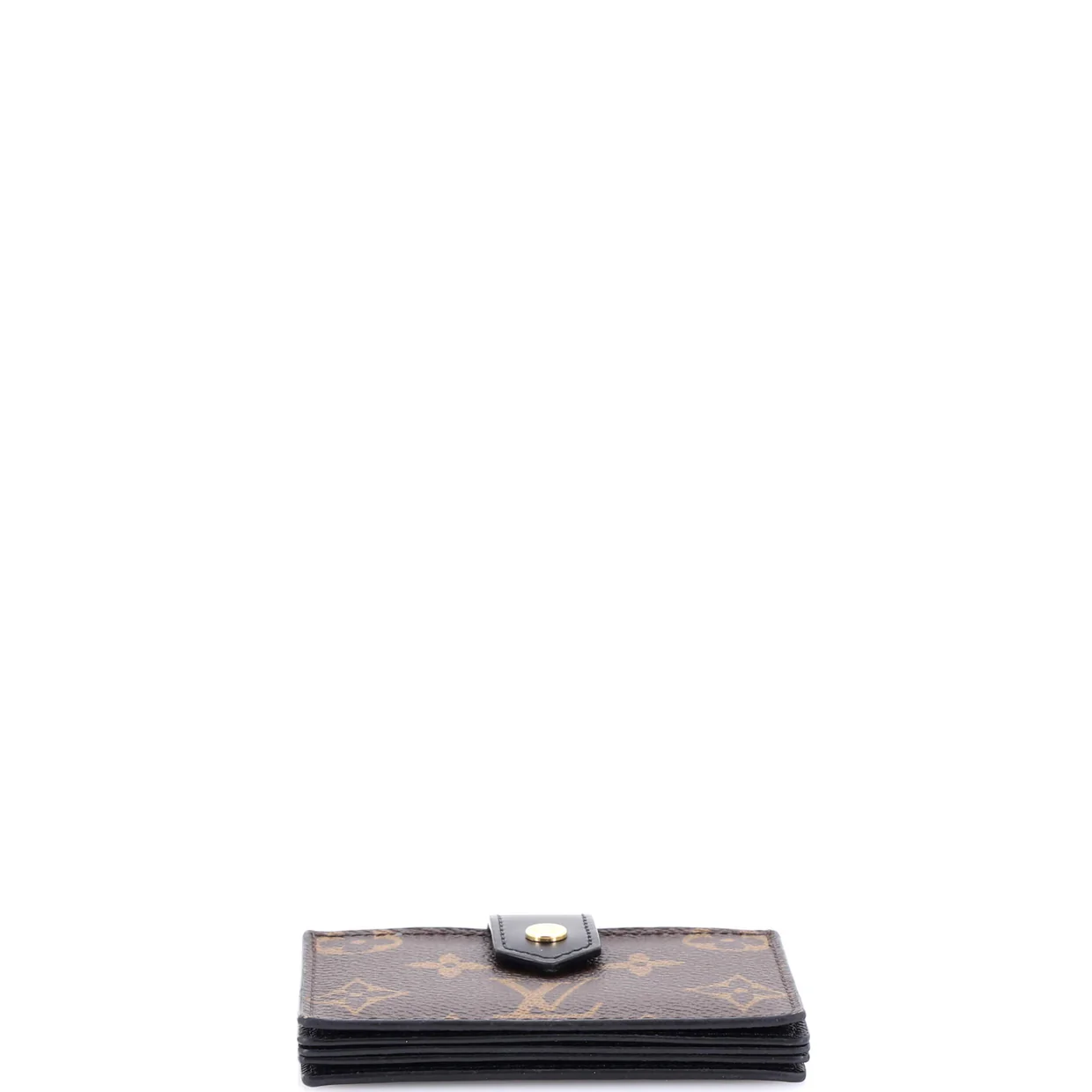 Gusseted Card Holder Monogram Canvas - Deep Luxury