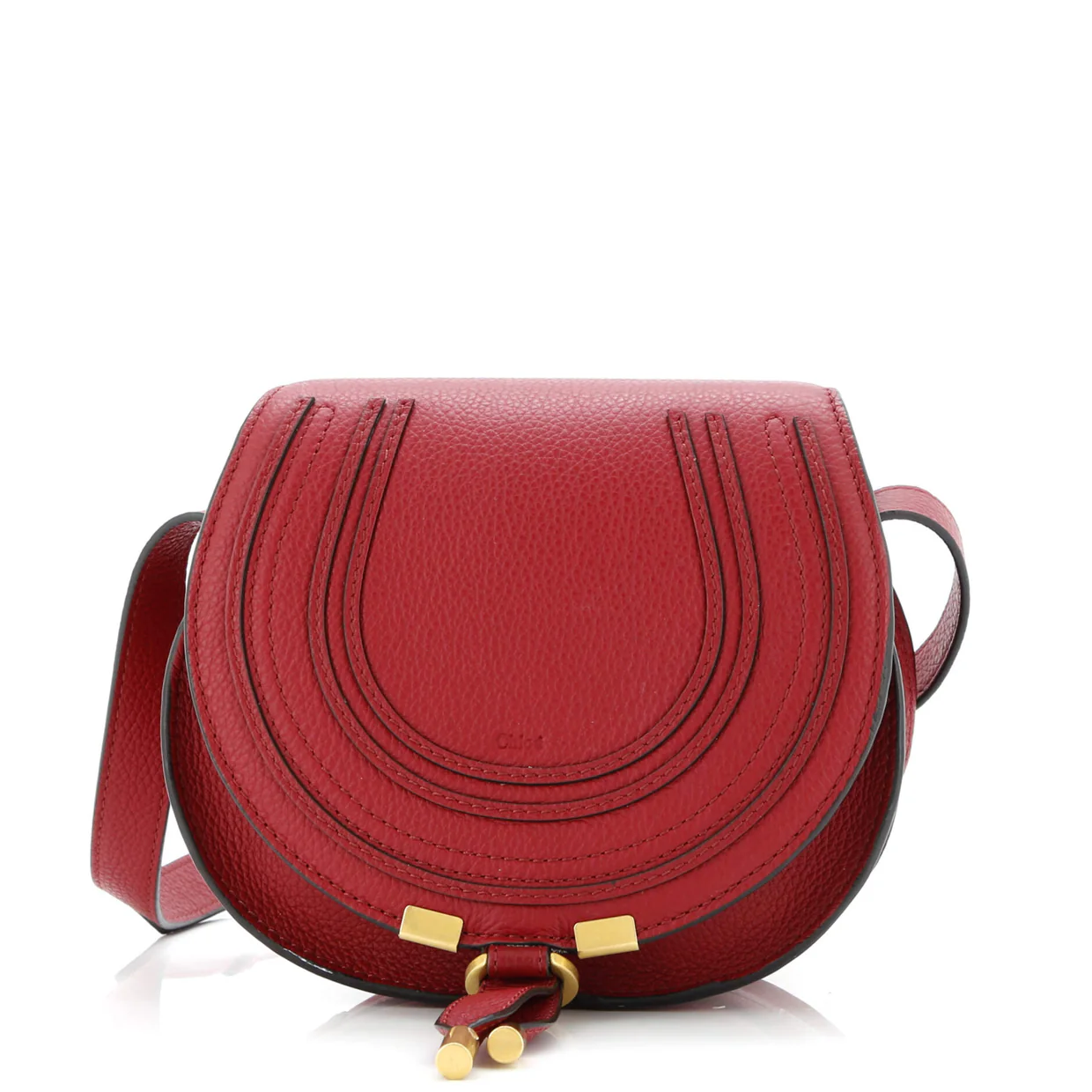 Marcie Crossbody Bag Leather Small - Deep Luxury
