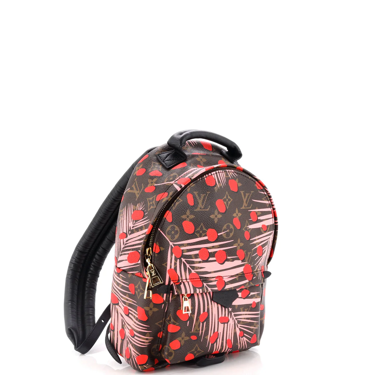 Palm Springs Backpack Limited Edition Monogram Jungle Dots PM - Deep Luxury