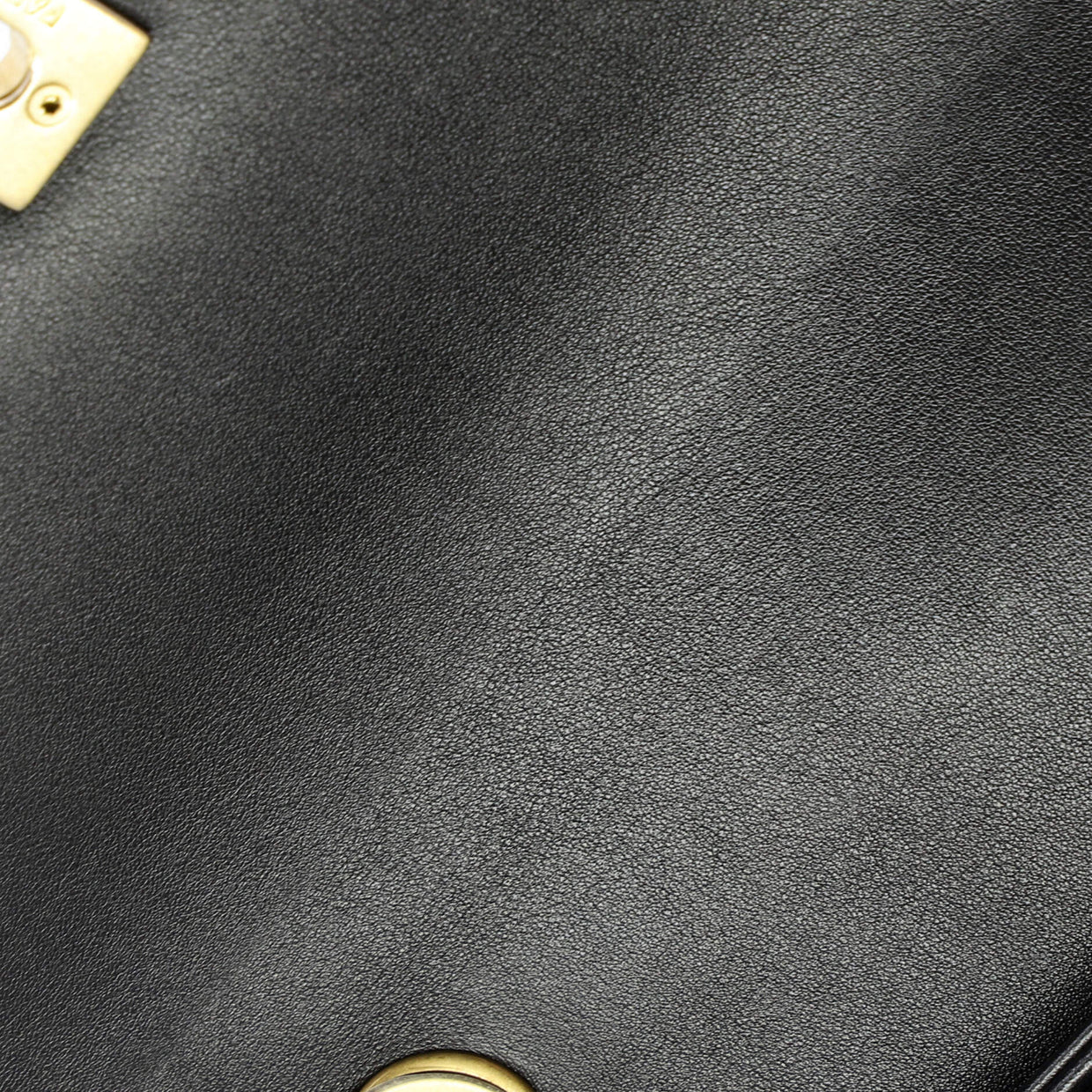 Pearl Boy Chain Flap Bag Quilted Calfskin Mini - Deep Luxury