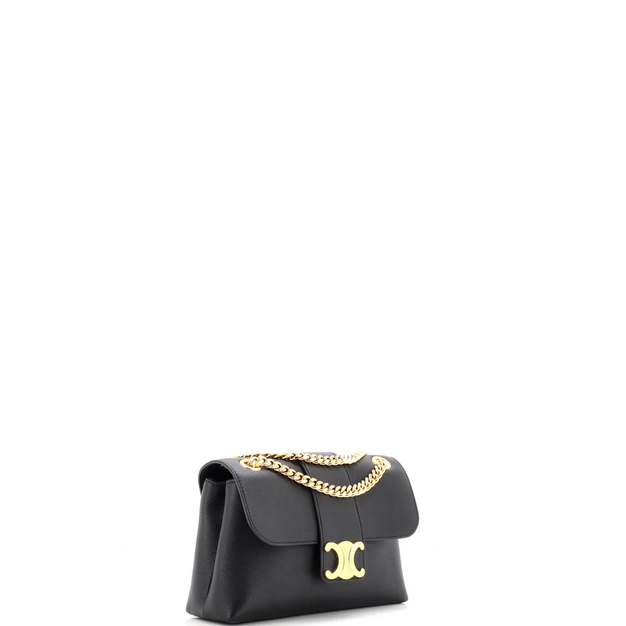 Victoire Flap Shoulder Bag Leather Teen - Deep Luxury