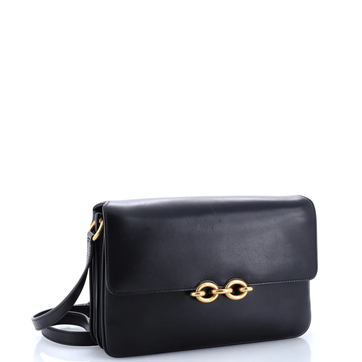 Le Maillon Shoulder Bag Leather Medium - Deep Luxury