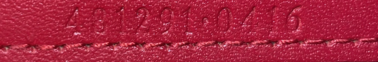 Cherries Wallet on Chain GG Coated Canvas Mini - Deep Luxury