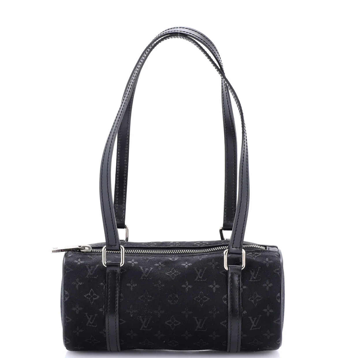 Papillon Handbag Monogram Satin Mini - Deep Luxury