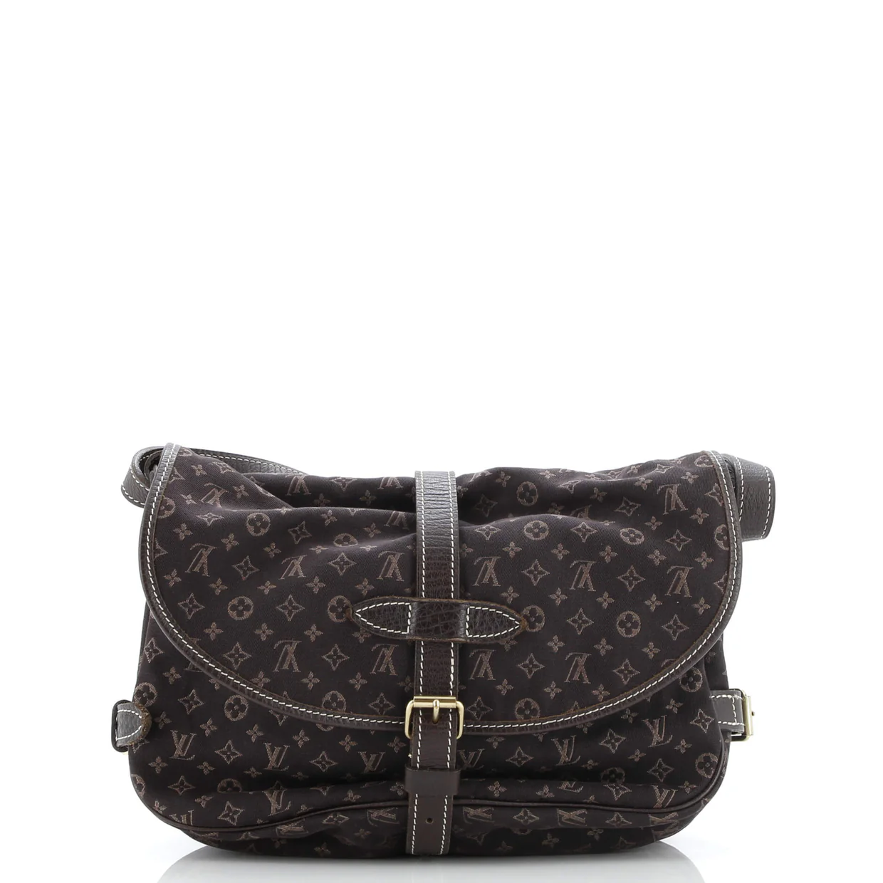 Saumur Handbag Mini Lin 30 - Deep Luxury