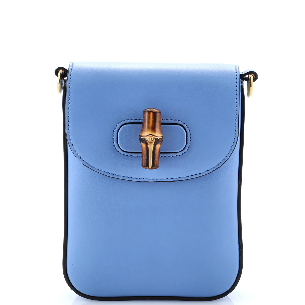 Bamboo Top Handle Backpack Leather Mini - Deep Luxury