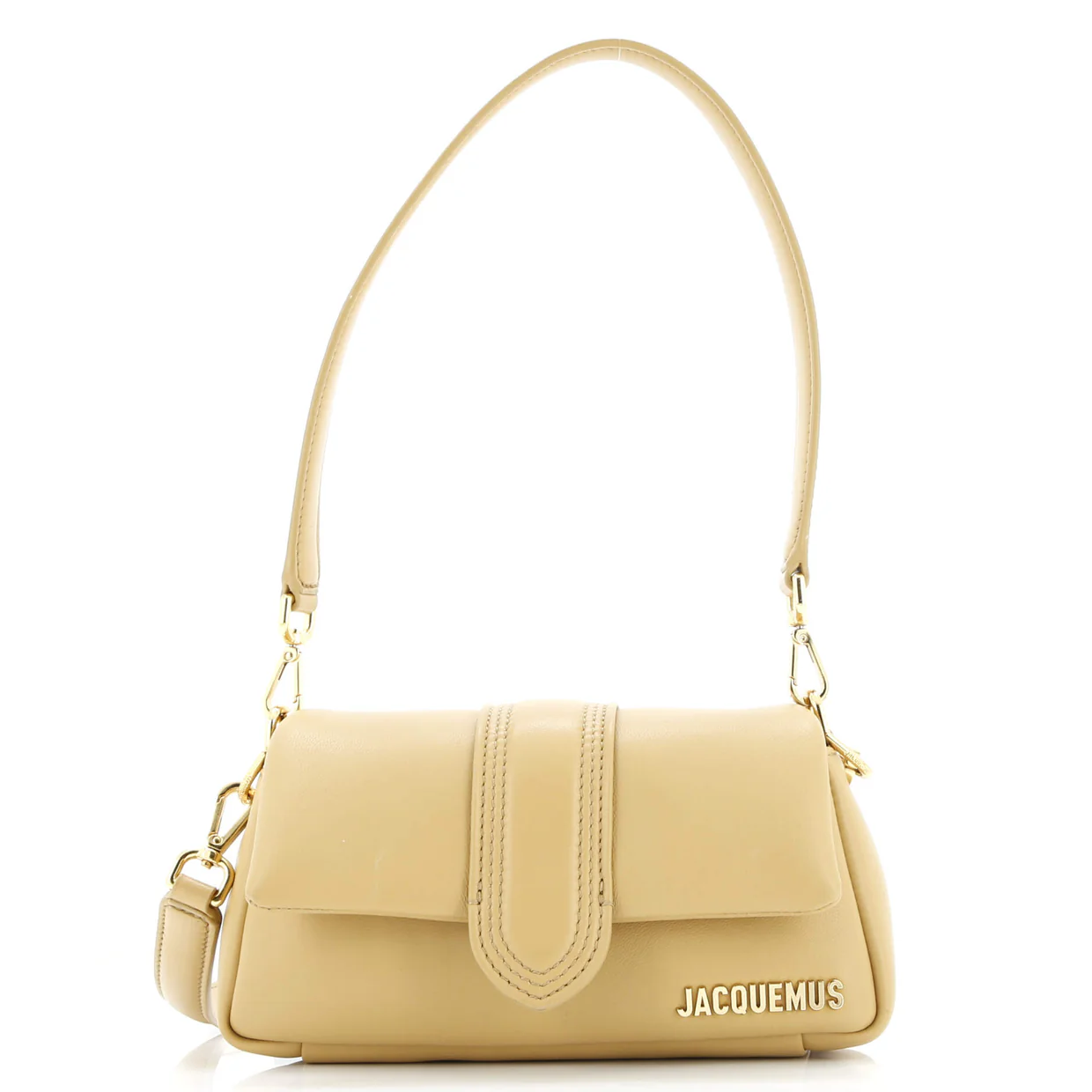 Le Bambinou Flap Shoulder Bag Padded Leather - Deep Luxury