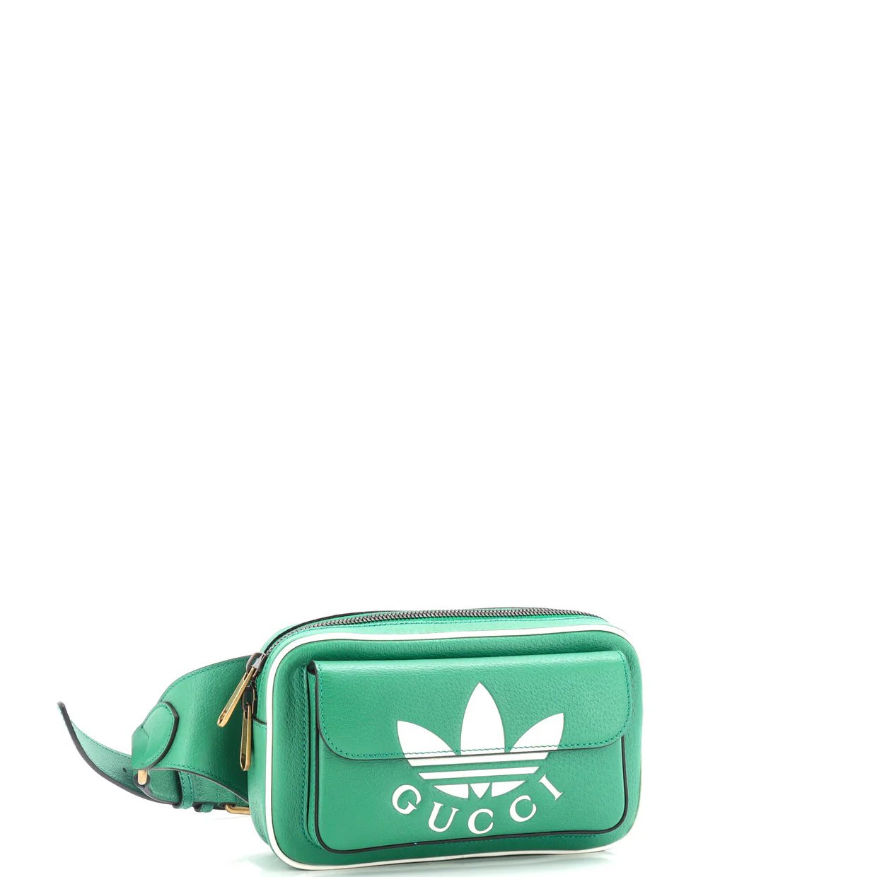 x adidas Zip Belt Bag Leather - Deep Luxury