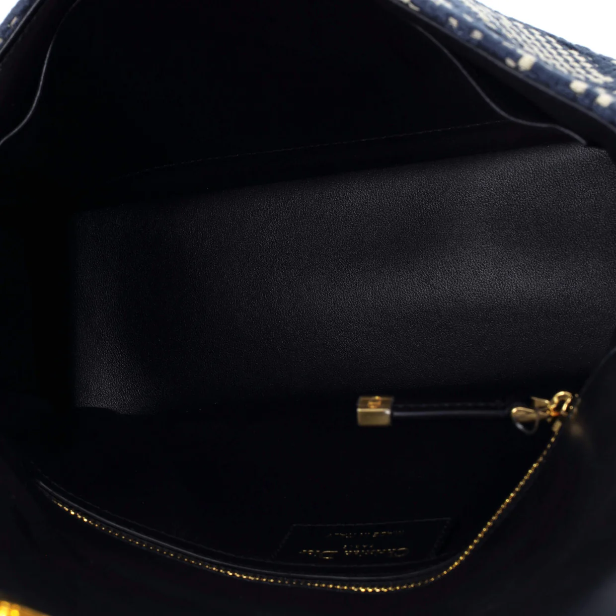 Caro Bag Jacquard Canvas Medium - Deep Luxury