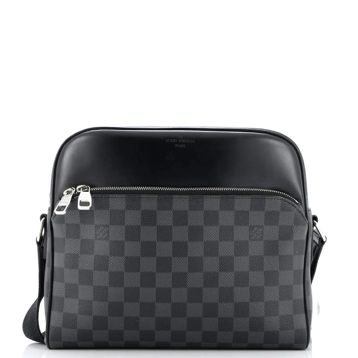 Dayton Reporter Bag Damier Graphite PM - Deep Luxury