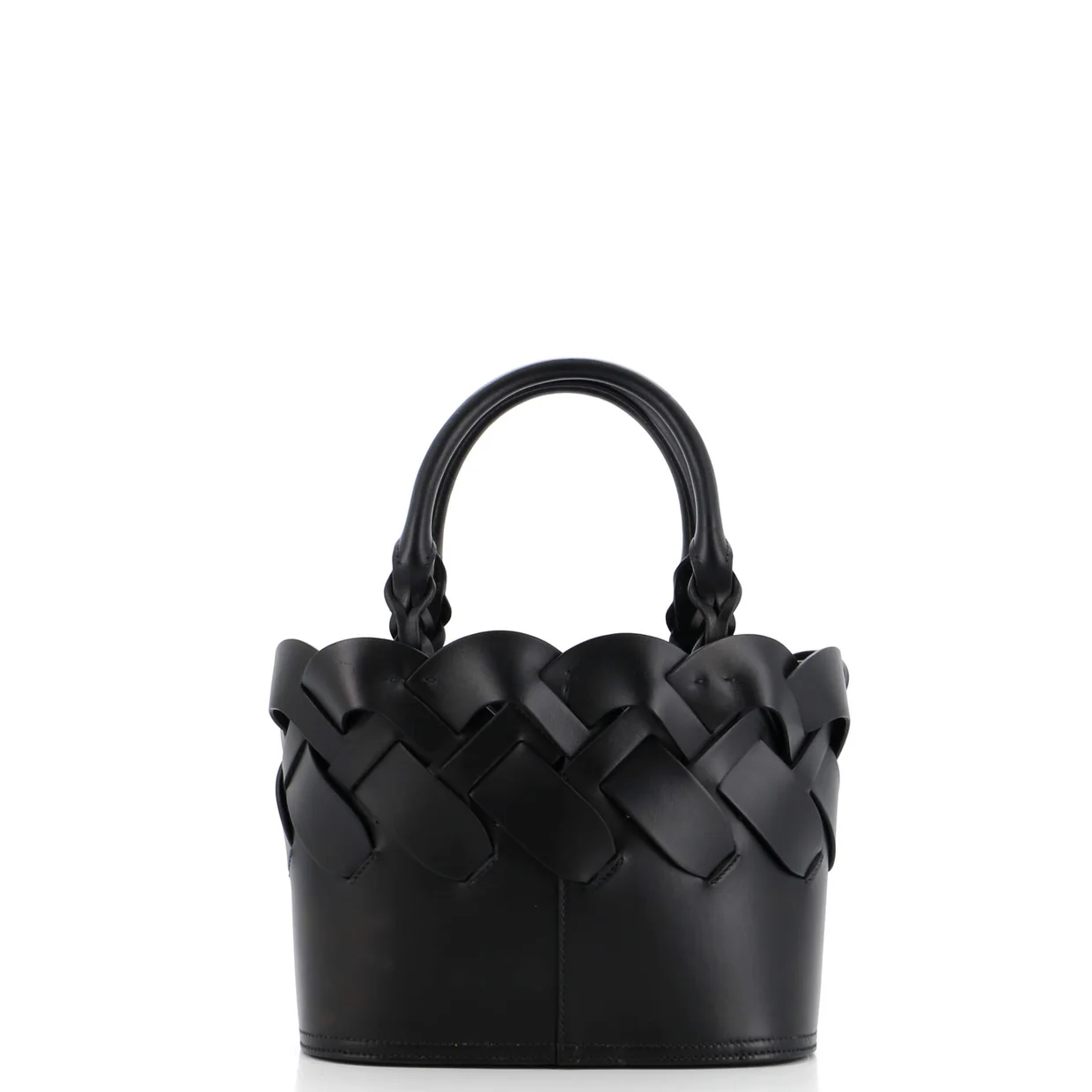 Tress Tote Leather Small - Deep Luxury