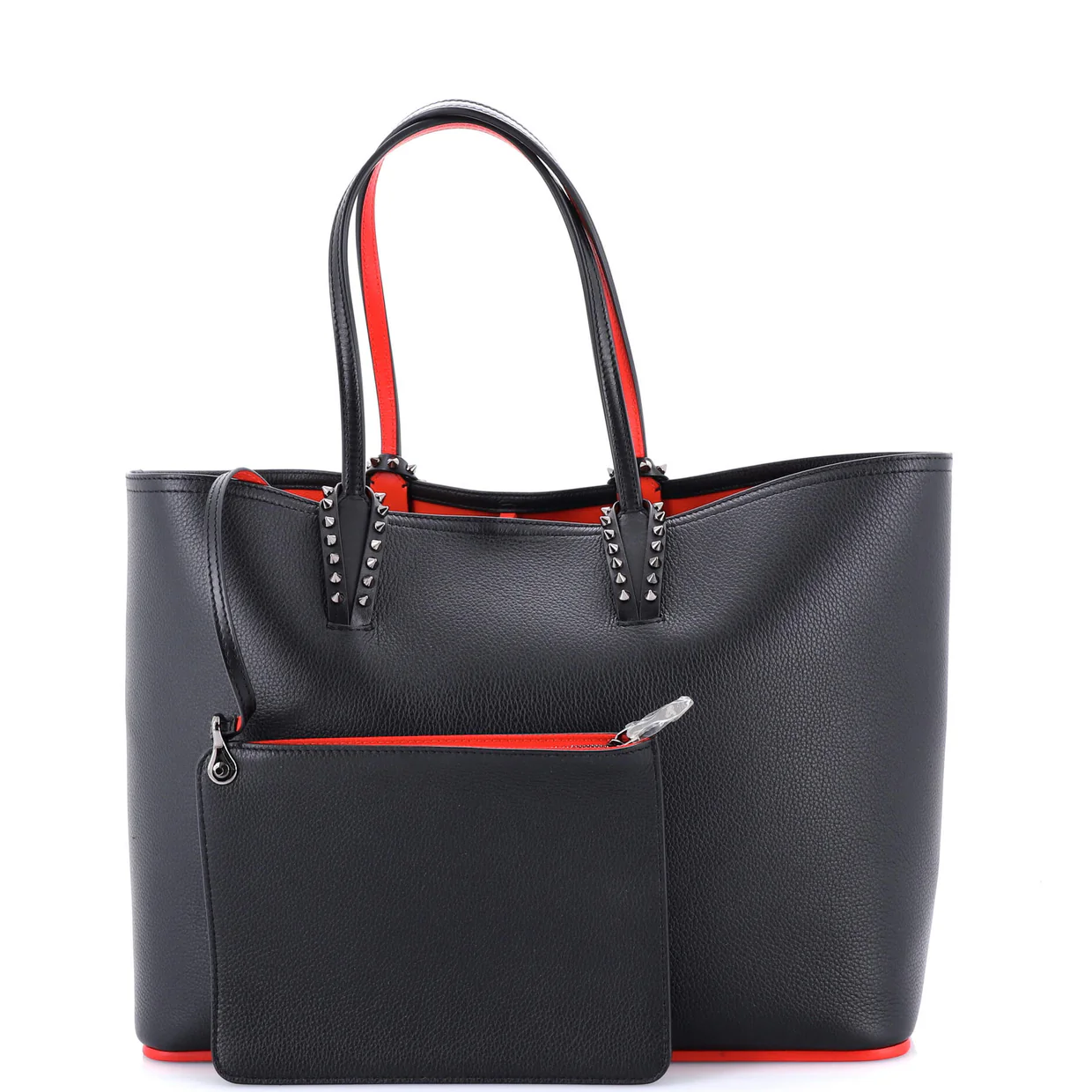Cabata East West Tote Leather Large - Deep Luxury