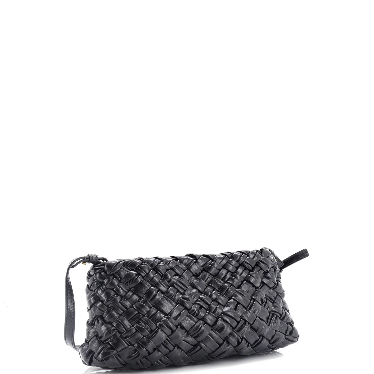 Kalimero Cha-Cha Shoulder Bag Intrecciato Leather - Deep Luxury