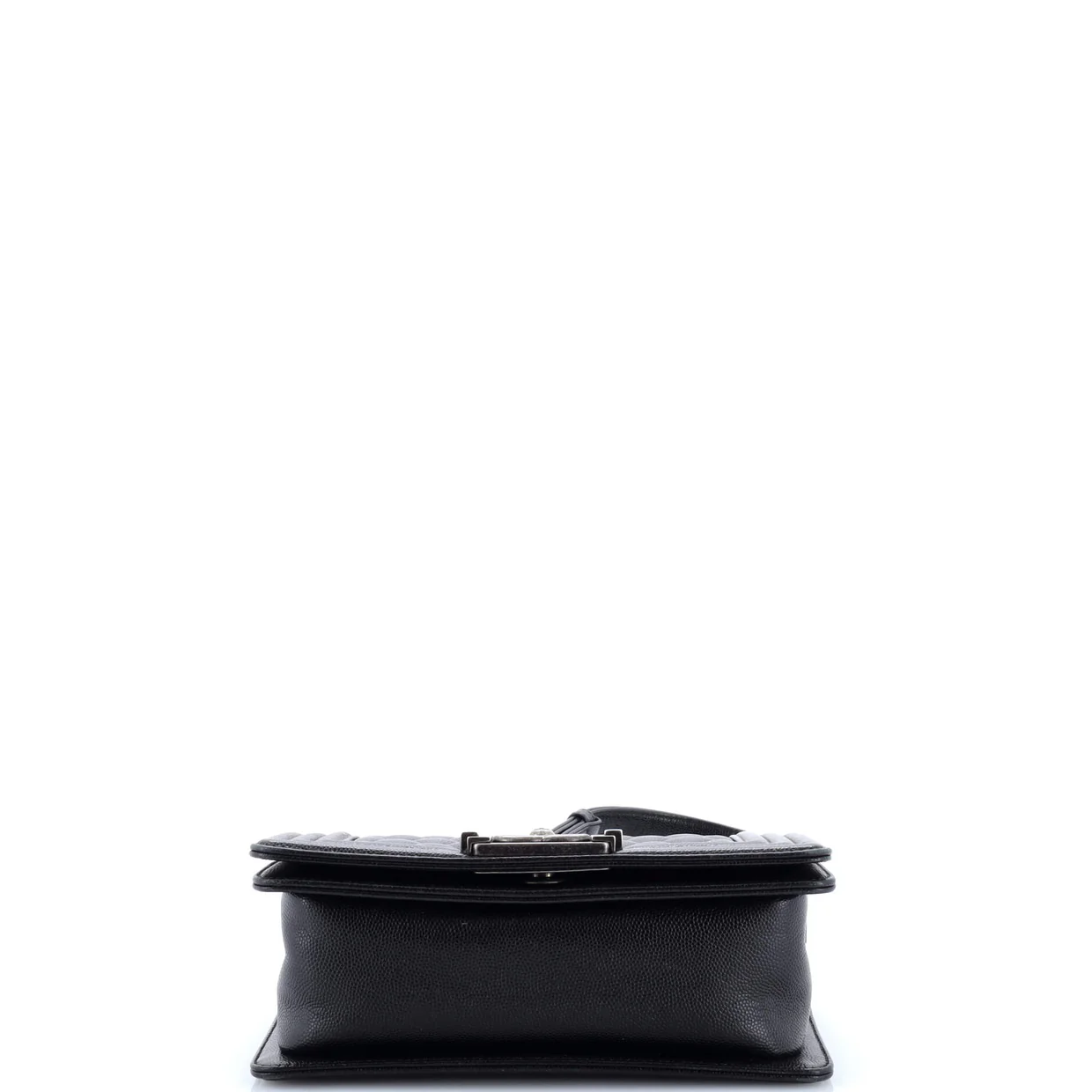 Boy Flap Bag Quilted Caviar Small - Deep Luxury